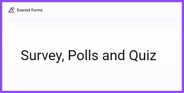 Everest Forms Survey, Polls and Quiz